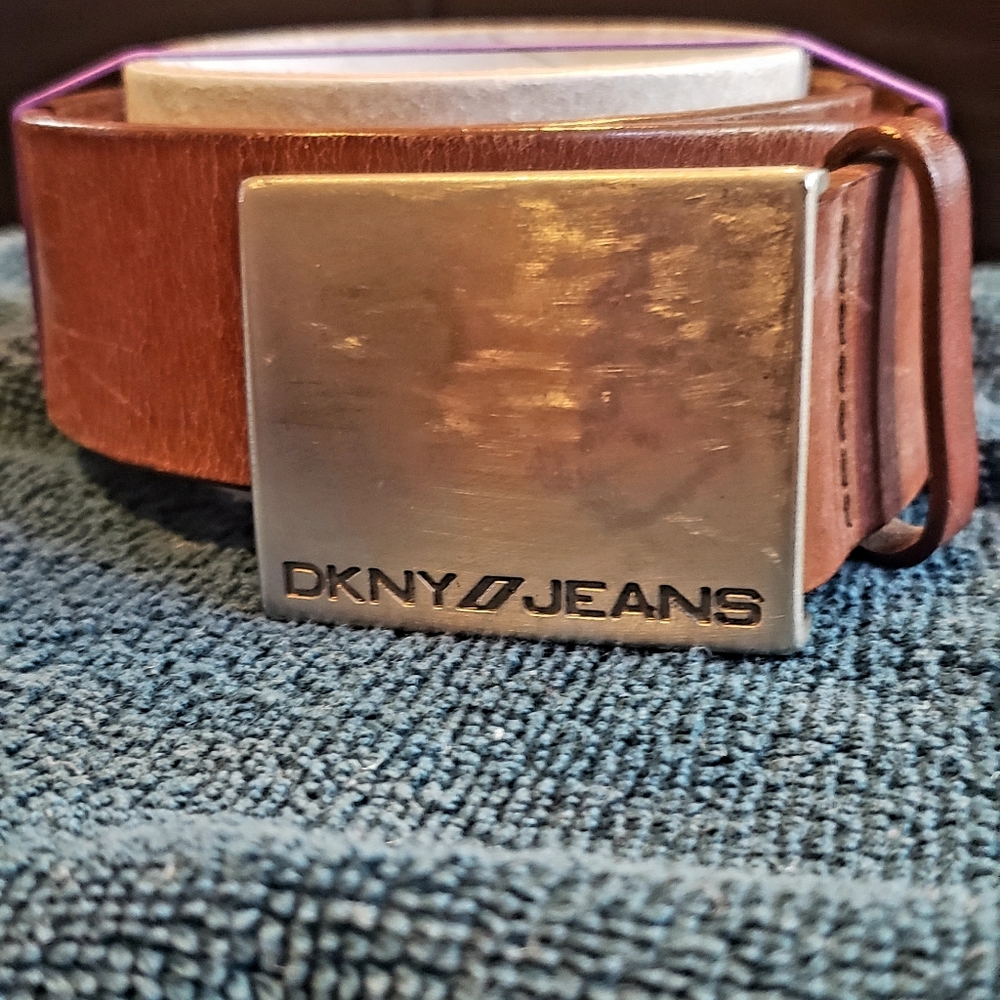 DKNY/JEANS Leather Belt